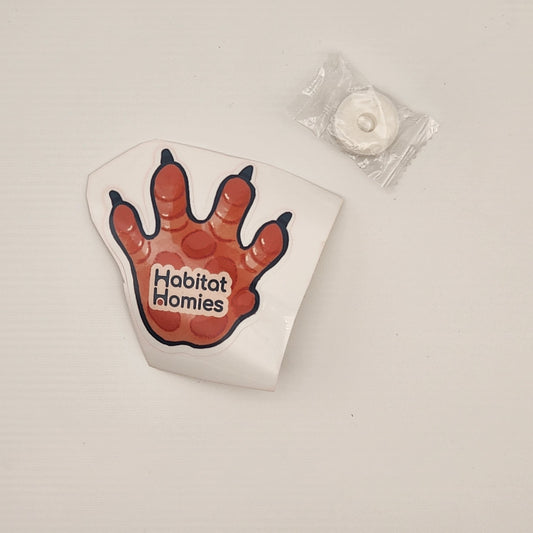 Hamster Paw Sticker - Drawn by Laura - Artist Series